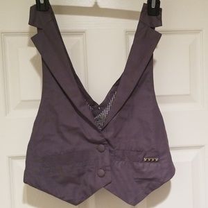 OBEY Gray Vest